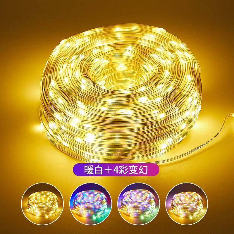 1伏低红压LED皮带线灯串无极双色户外防水饰装灯软灯彩灯外ALC遥