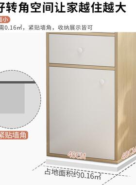 角柜转角墙柜角三角柜置架客厅卧角落收纳柜墙边柜OCI落地物拐角