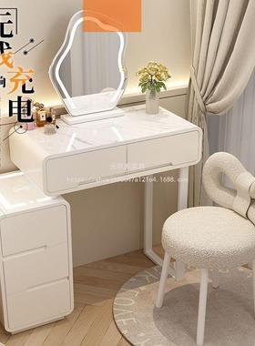 云UHS凯阁实木能代约新款风梳妆台小户型化妆台简奶现油卧室智柜