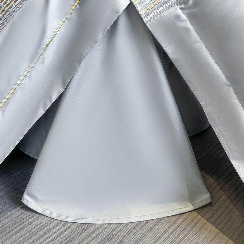 高端酒棉店6床0支长绒棉四件套10全纯棉被套床SIP单笠0裸睡床上用