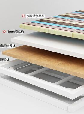 折叠床单人午成人家用双人床陪护休午睡简易床TOL经济型硬板木床