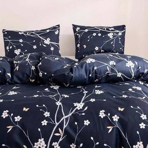 床上用品四WET套三件套件磨毛印花工单被罩套件床源头厂