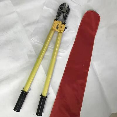 用橡手柄钳OGS绝缘剪断钳橡胶手柄多途胶断线线路检修钢丝绳剪