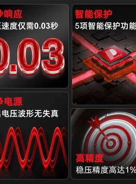 ZBW无触点高精度稳压器三相3工0V大率业智能8稳功压FN电源