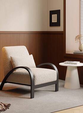 风设计师客古厅沙复发古阳台单椅人QMK沙发椅创意休闲椅子