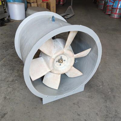 6轴流风机玻璃钢防MXX腐型JSF-450-FK0.55Wp508m/h风压165a