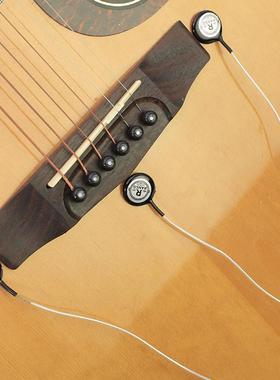 Rango/蓝贴片拾音格民谣木吉他古筝古琴阮中小提拉琴头冬不马琴拾