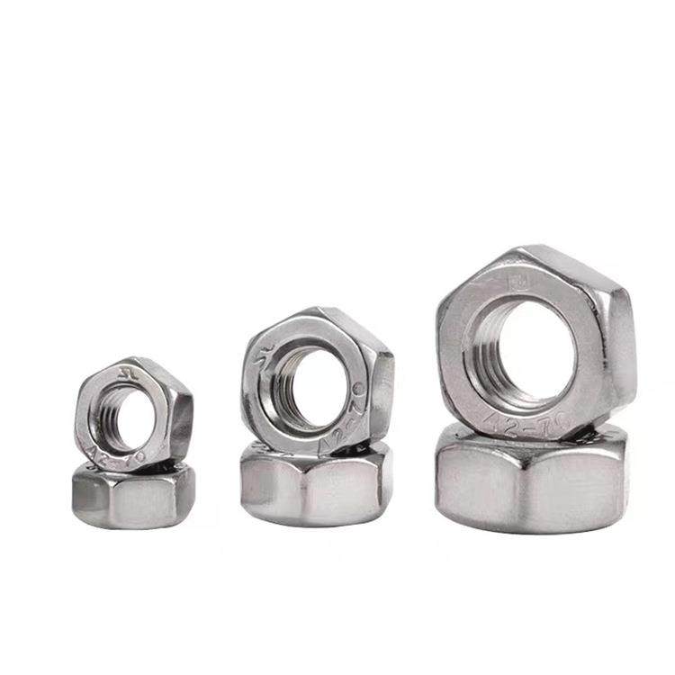 厂家直04不钢RUT螺丝供螺母螺栓螺帽外六角DIN94M1-锈M紧固件