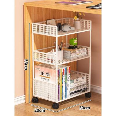 办公学室桌下置物架生架宿舍衣pEcA7PBi柜内置收纳桌面置物架书分