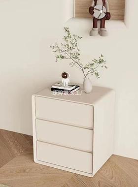 白色奶油风储五斗OSE柜卧室简约现代纳三斗柜客柜厅实木物柜抽收