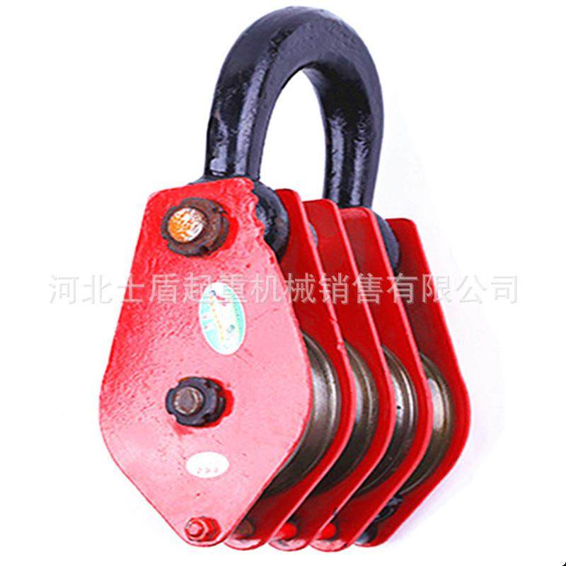 大吨位矿用船用头滑车工程码吊装YPY滑起轮滑高强度重车多轮滑轮