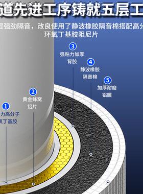 下水管音棉包卫生MMZ间排1水管阻隔尼片10震管道材料自粘除噪音止