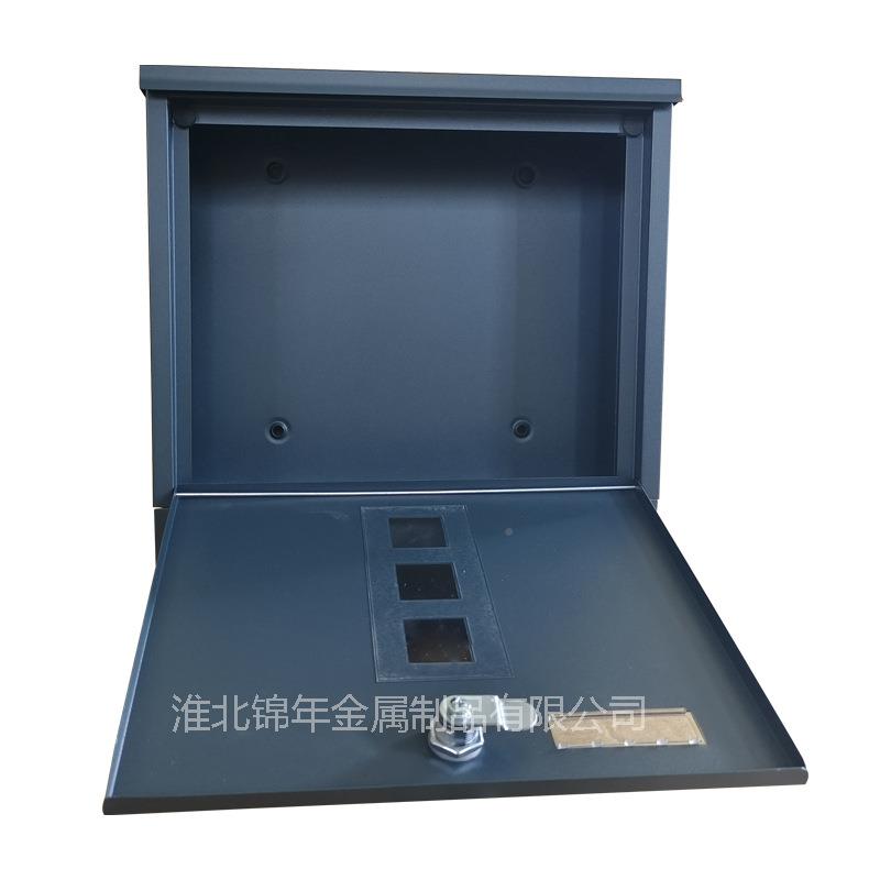 邮政筒信箱挂铸墙带锁意见箱别墅报箱户邮玫瑰花箱铝雨水外邮壁挂