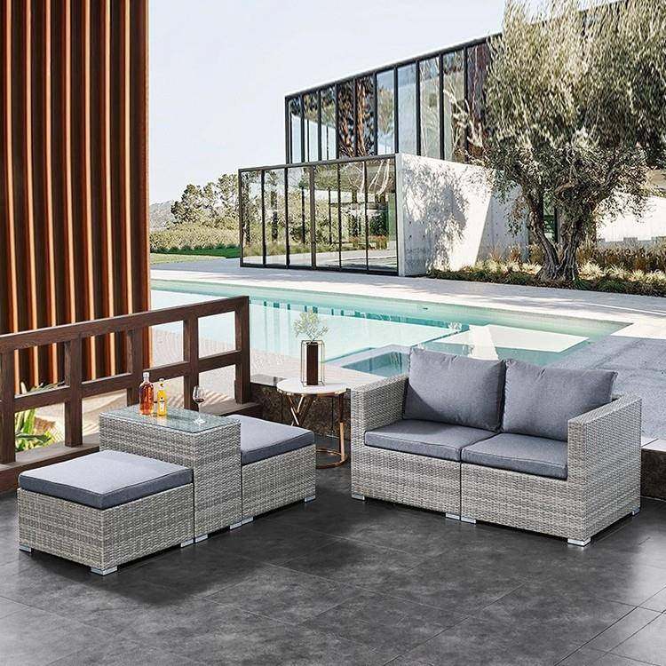 户外藤编沙发茶组合花园阳台216创意藤沙五件套发庭闲院休藤椅几,住宅家具,户外沙发,淘宝优惠券,粉丝福利购,淘宝优惠卷