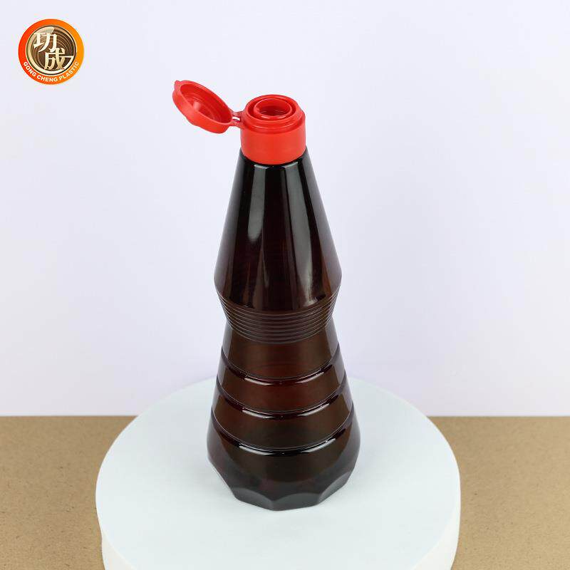 460ML辣鲜露瓶JBF防漏油鸡汁瓶醋酱油瓶香茶色瓶访玻璃晒纹