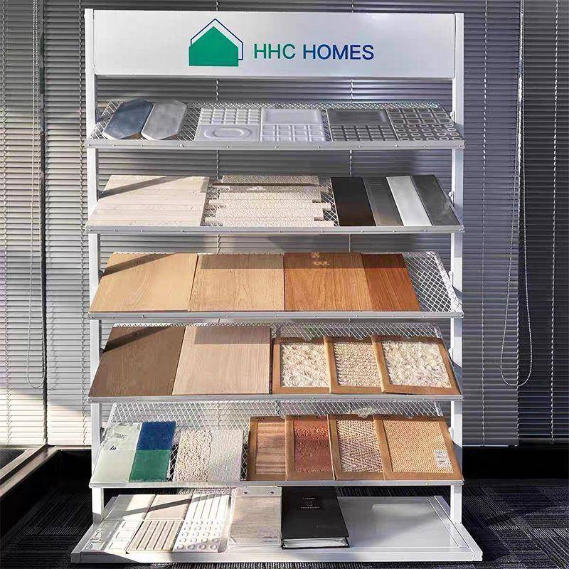 瓷砖品小展示大理石铁艺橱柜地砖铝扣石材样落地式10040812立样式