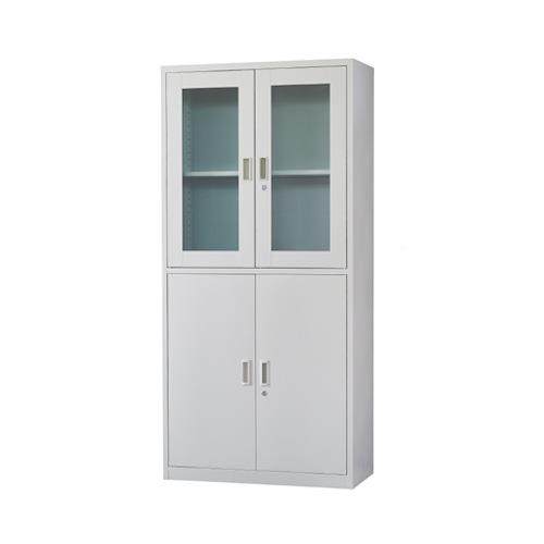 加厚凭证隔柜多层LANHO蓝门文件柜带开锁资料柜铁皮柜八储物柜层