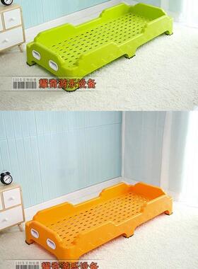 叠童塑料床.幼儿园午睡床儿童床床.午休儿床幼儿叠园DT180808专用