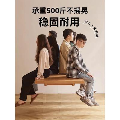 透明亚克力桌腿悬脚浮餐桌桌子无品牌/支架岛台茶几岩板桌吧台书