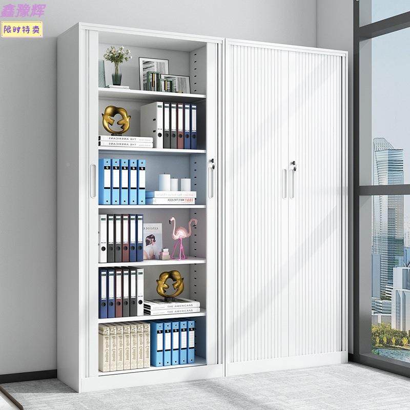 推阳拉卷柜门柜办公文件柜铁皮柜档案资料带锁家用书台储XP-JLM柜