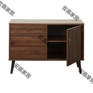 柜茶水餐厅代日实式 现水柜跨871境置简约简物架木玄关边餐厨房餐