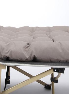 叠床折单人办公室午CT-F1071方休床折叠易成简人十脚床午睡床扁圆