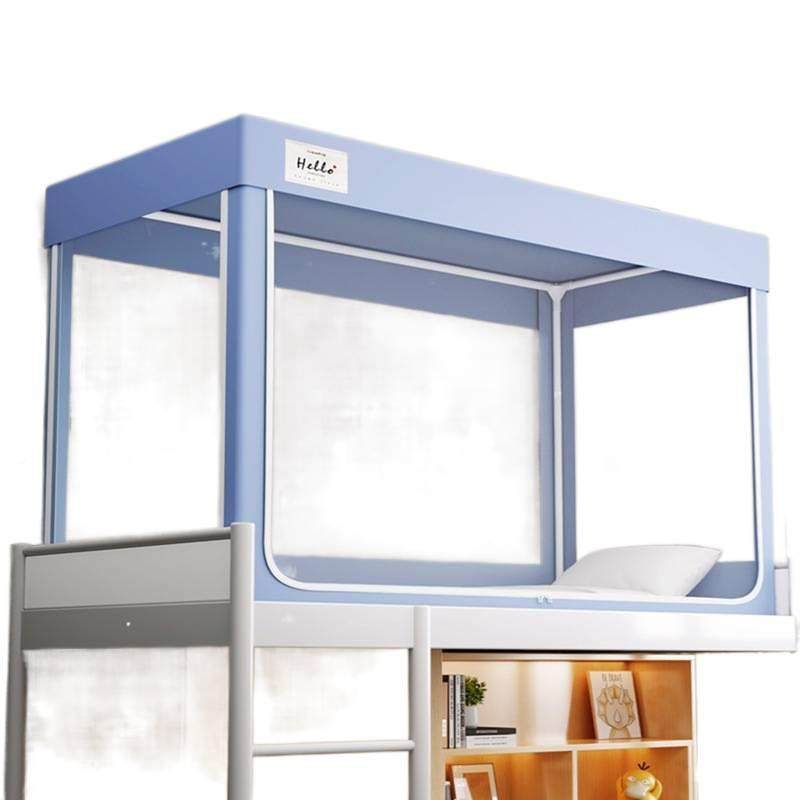 梁梁家实学门生宿舍寝室上三下铺防尘遮.光蚊帐床帘上铺支架铁床,床上用品,蚊帐,淘宝优惠券,粉丝福利购,淘宝优惠卷