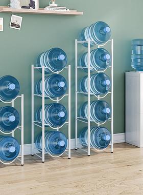 水桶架存三四五层纯净水桶水支架大桶饮水机架子桶装0452收纳放物