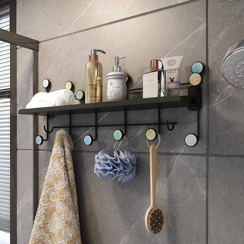 玄关挂墙钩壁挂置物架创意挂入门后挂架户进门壁衣服墙上挂衣架免