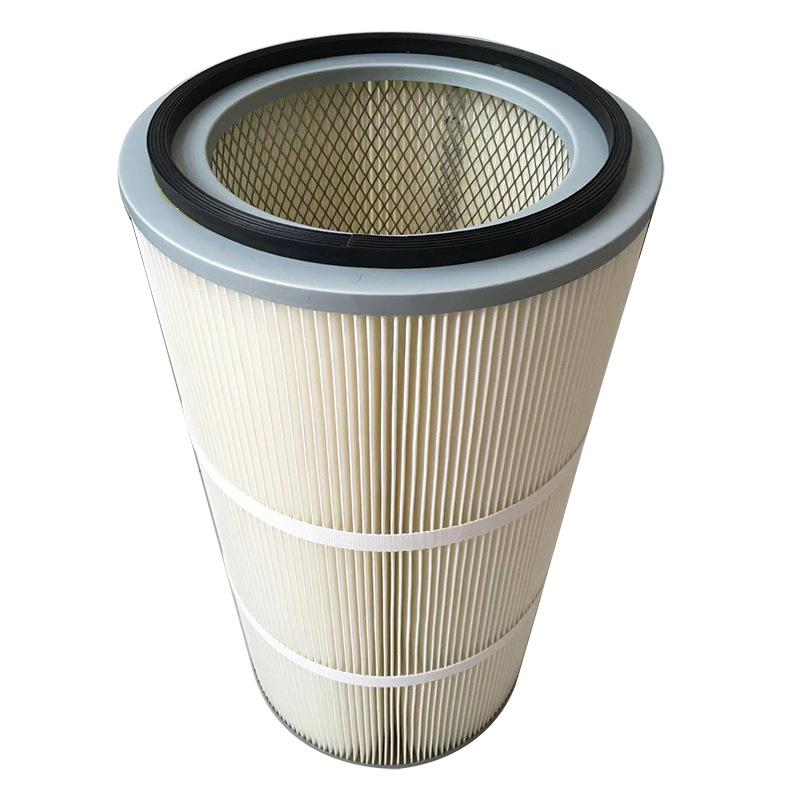 工业粉尘除尘六滤芯耳快拆覆膜除尘滤筒机ILA喷抛丸静砂电阻燃除