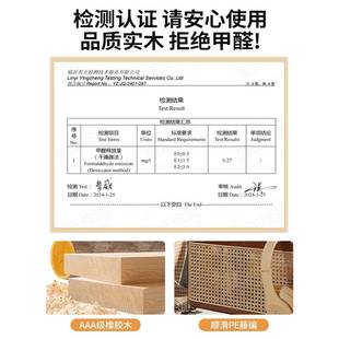 可移动几边推车客厅沙发床茶几边柜中古风实木头收纳置小物985架