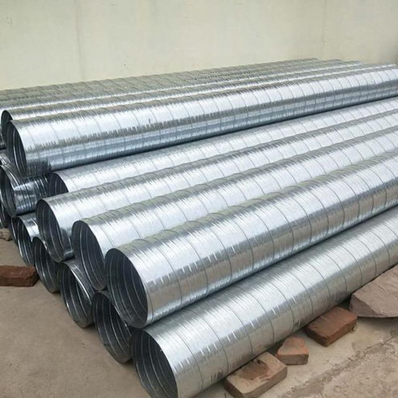 04锈钢3工业车酒店通风HKM管道设备镀间锌螺旋风管排烟管不厂家
