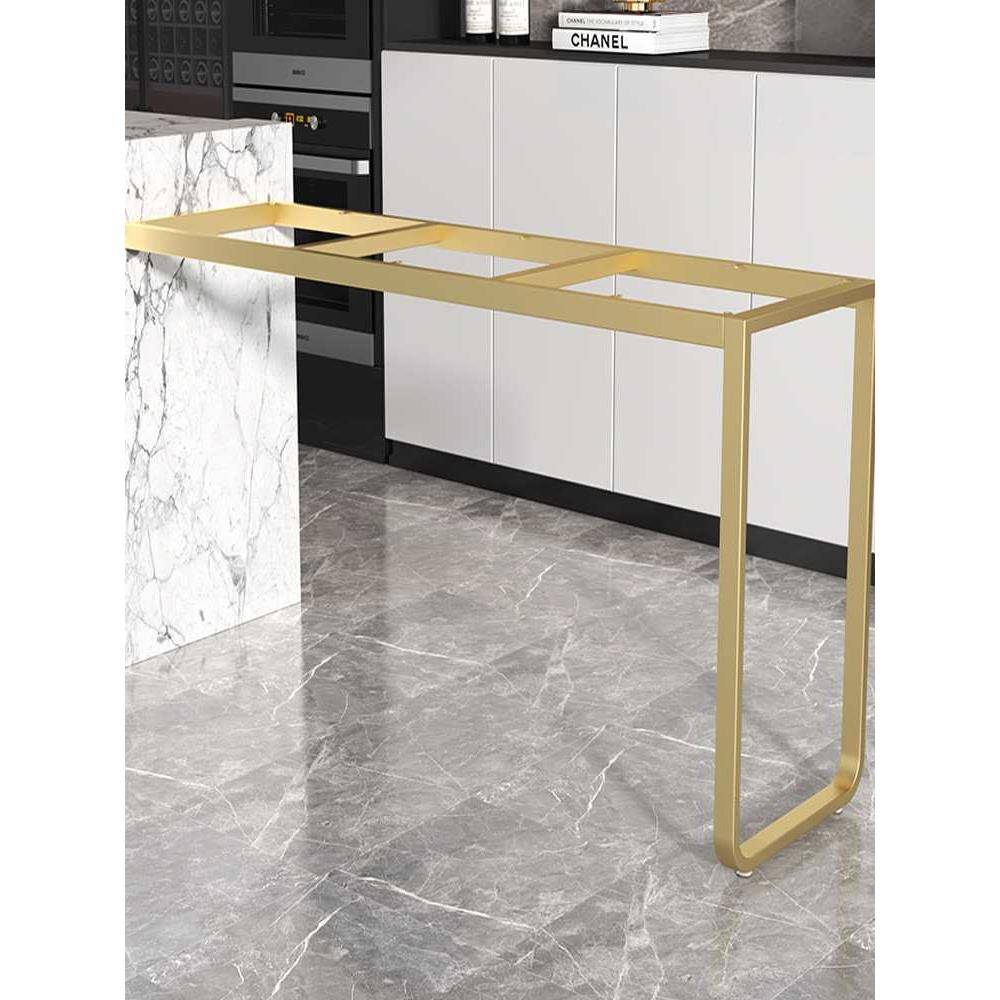 圆弧BA形吧台架单边艺桌架支办公桌桌架书餐台脚铁橱架柜支撑架