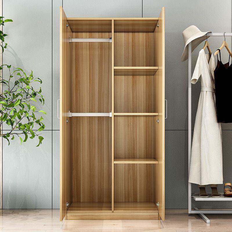 易衣柜简家用卧室经济型型出租房用实木板式现代见详情简约小户收