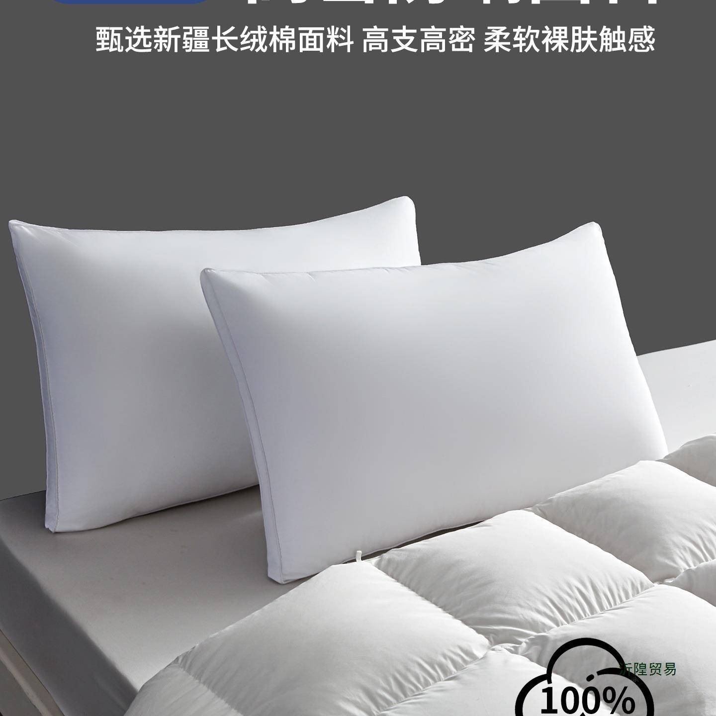 F97HT5TS好睡枕头五酒店枕生学颈家用护水洗芯枕一对