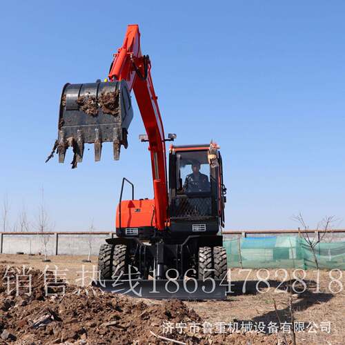 什么牌售挖子的式SD-18掘轮机好挖掘机配件抓木机后有保障