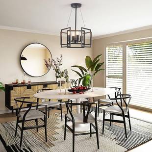 亚马逊跨境电商卧铁关艺美走式 复古廊玄灯室灯客厅岛灯吊灯97942