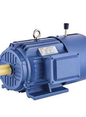 YEJ电磁制动电动机15k三无品牌/18.电5kw相异步机22kw30kw铜刹车