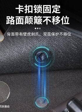 22-25款腾9势d专用脚垫全务包围tpr汽车地毯改装D9463商车内饰脚