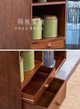 移动茶WUZ柜水壶一体茶泡水柜客厅茶台新物中式烧茶烧柜架置架小