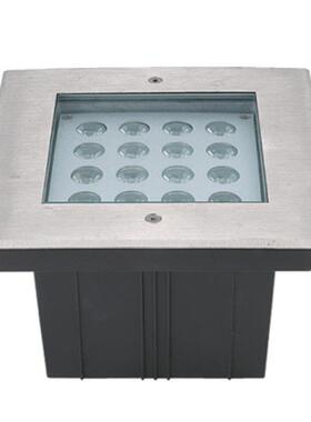户方形地埋灯ELD外别墅XC-DMD-3花园庭院嵌入式草坪灯4WW916W36W