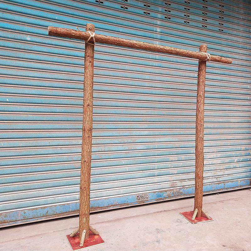 款森系户外草坪婚礼拱门架子桩CD615660木架树枝婚庆拱门婚房门圆