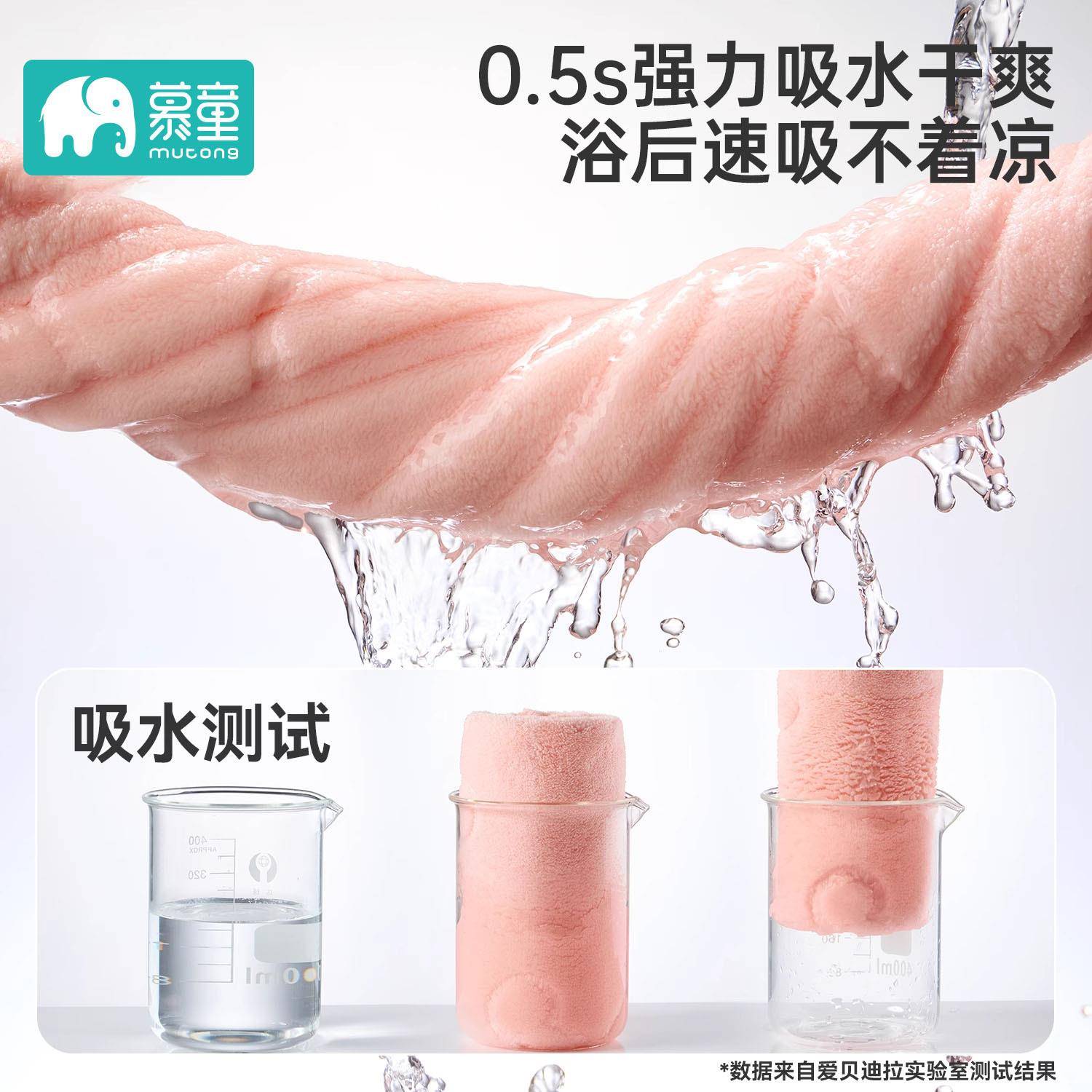 儿童袍吸水女宝宝浴洗澡浴衣男童斗AB-74865连篷帽浴巾可穿秋冬睡