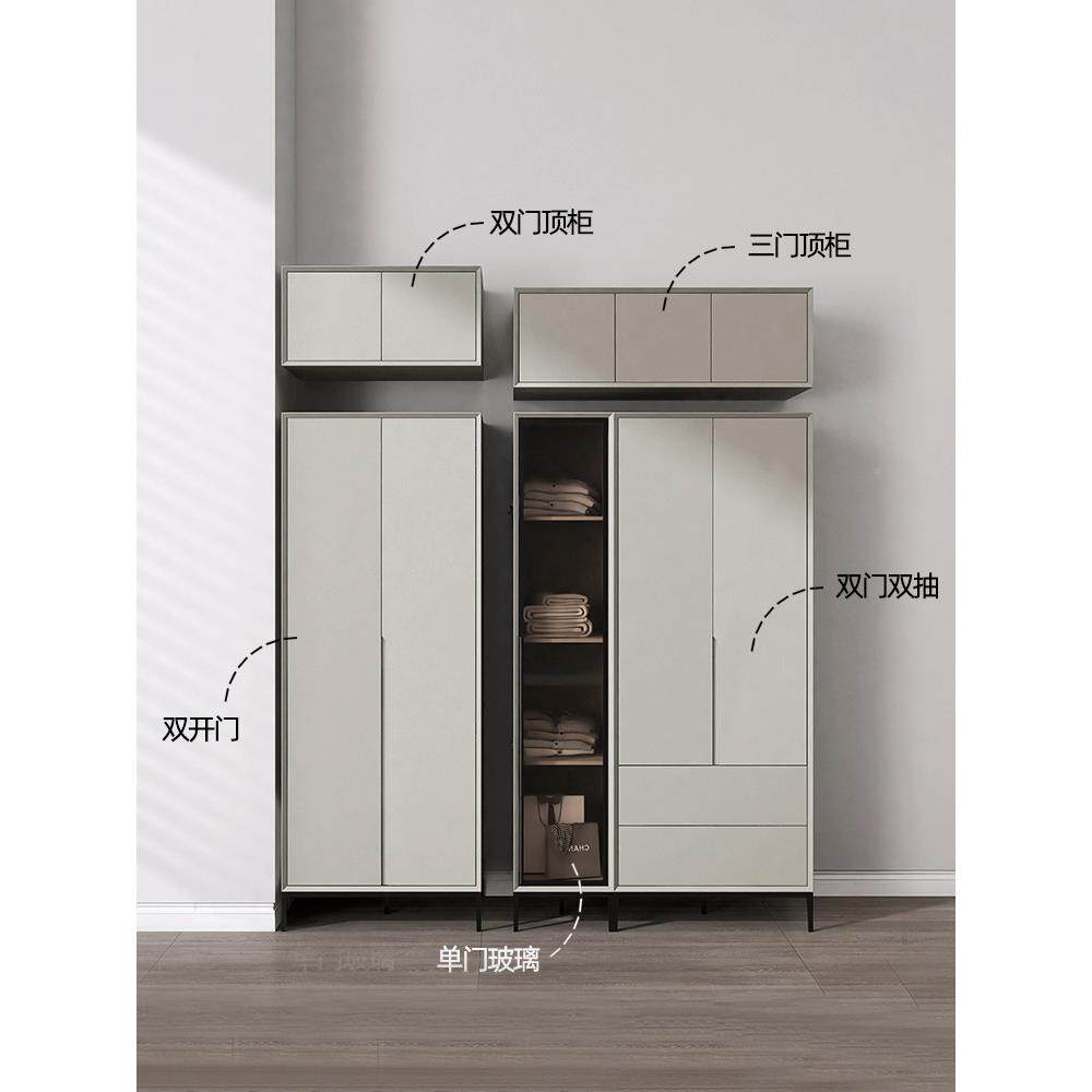 整彩绘室衣柜家居11844187卧成品组合体柜现代储Enf级欧洲松木板