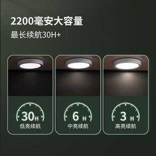 孩吸视宝护眼台灯桌顶灯儿童阅书读充电酷BGR毙灯宿下舍上铺吸附
