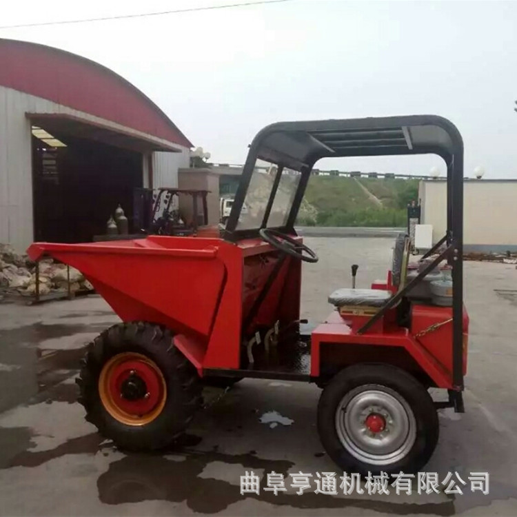 前卸四轮翻斗车电启动工地拉沙石