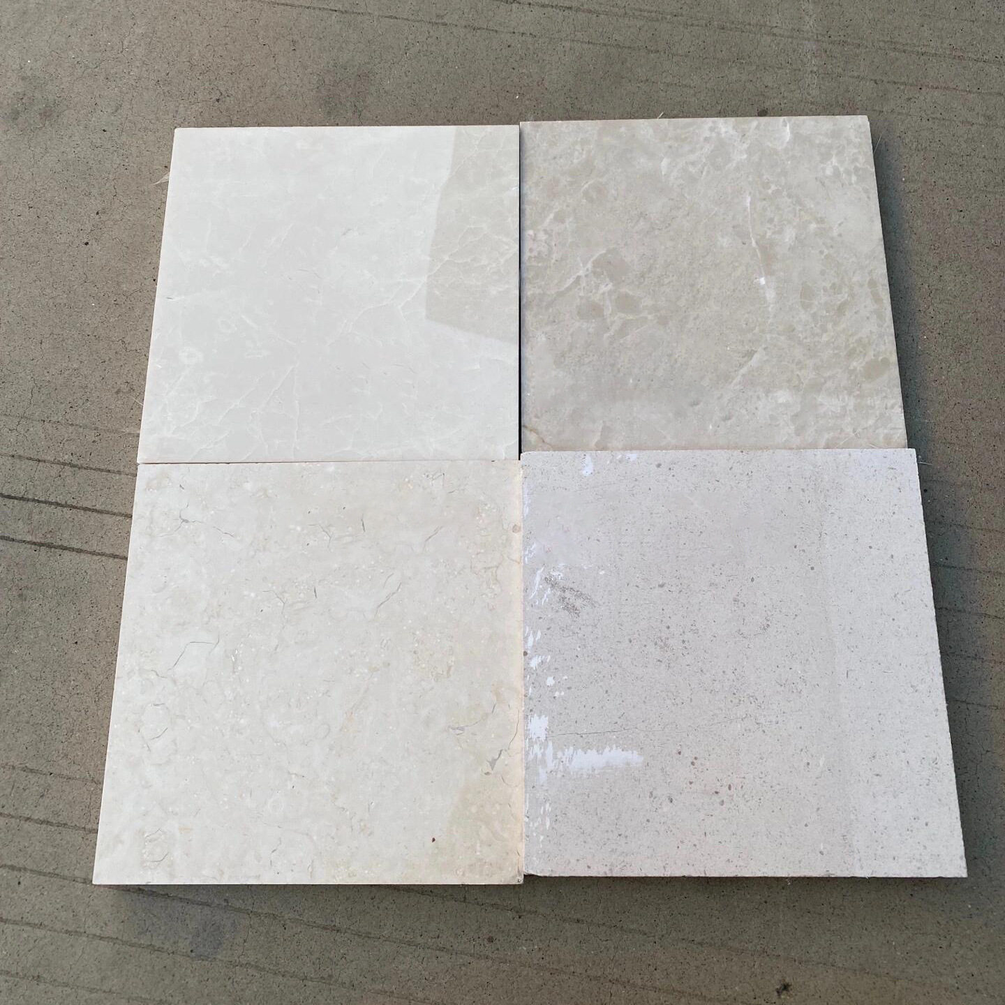 天然米黄大理石样板30*30
