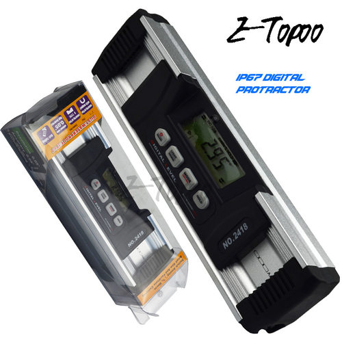 HUOTO IP67 数显倾角盒 角度仪量角器坡度尺 可水中作业