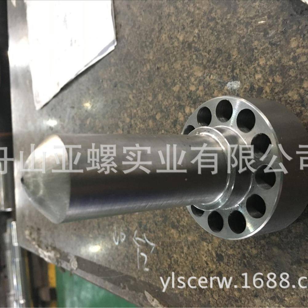 机筒配机筒头部射嘴座机法筒弹簧30射嘴件兰防流延料嘴