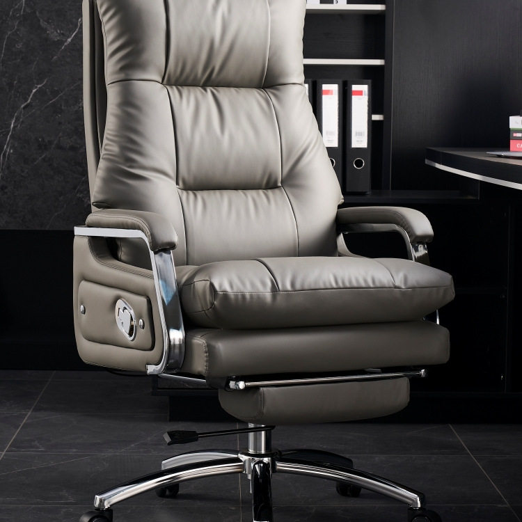 老板椅办公室座椅电脑椅家用靠背办公椅舒服久坐沙发商务椅w&